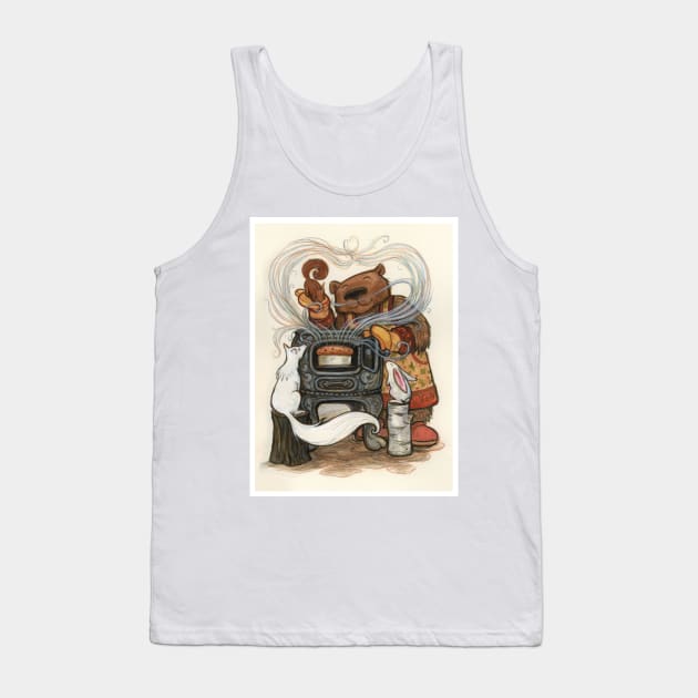 Barney Brown and Friends Tank Top by IngridKallick